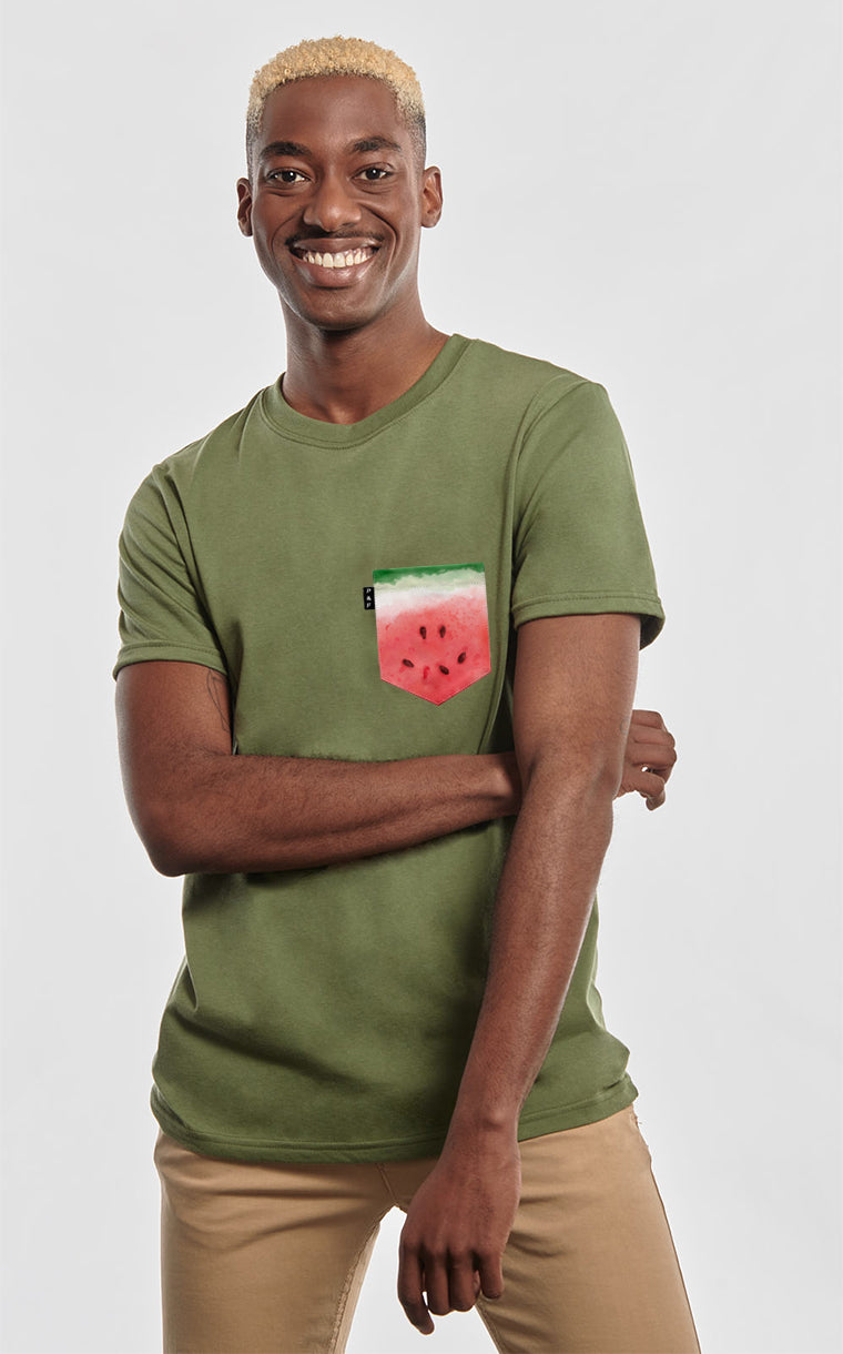 Post Melon Pocket T-Shirt