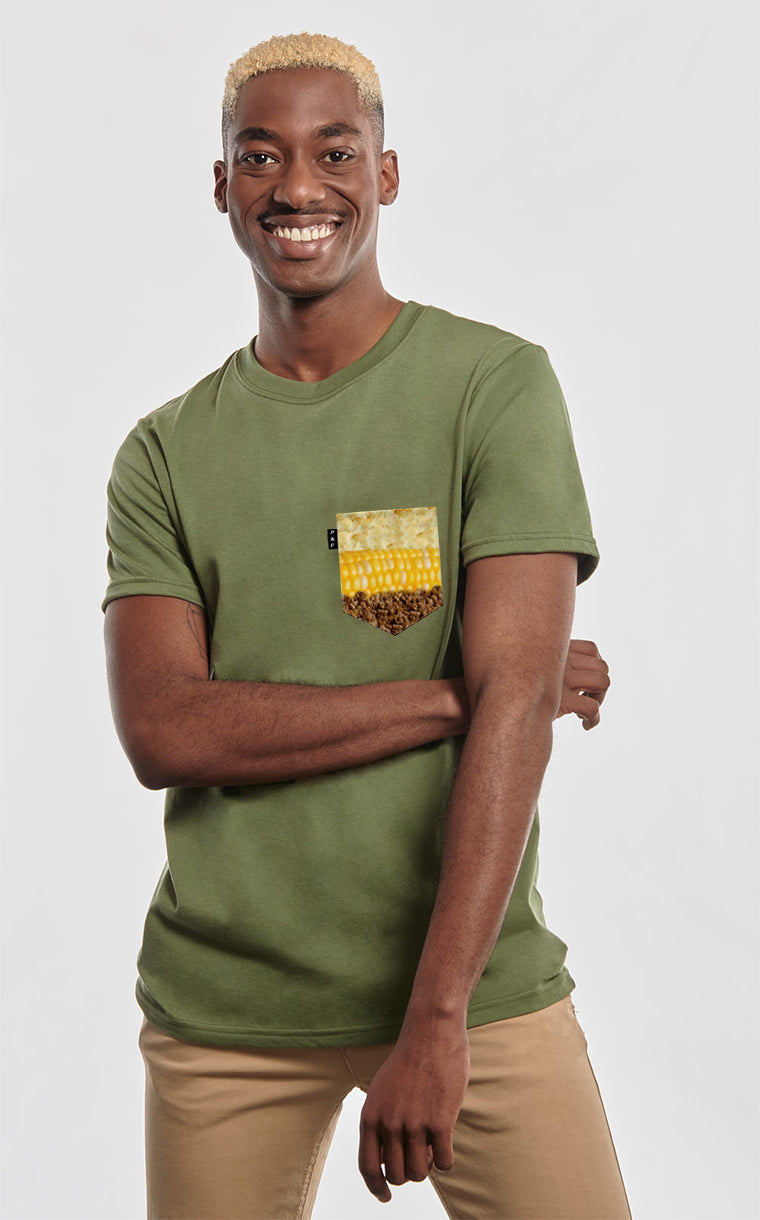 Corn Steak Potato Pocket T-Shirt