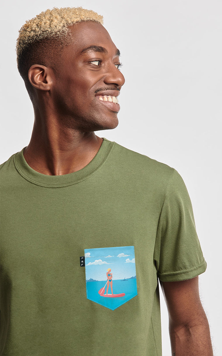 Wave on You Pocket T-Shirt