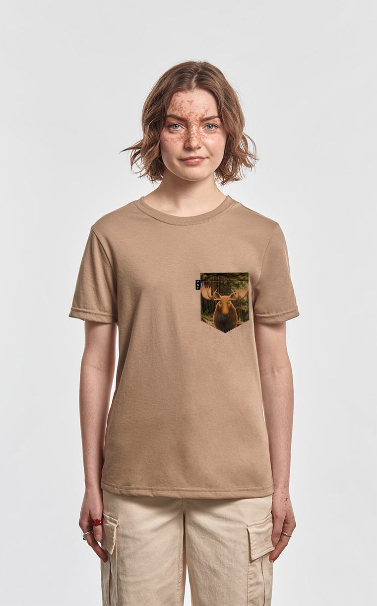 Buck Pocket Boyfriend Fit T-Shirt by Elk 2000