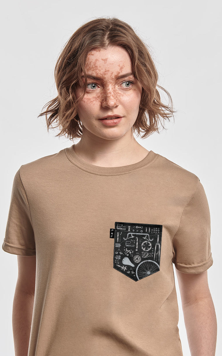 David Bécane Boyfriend Cut T-Shirt with Pocket