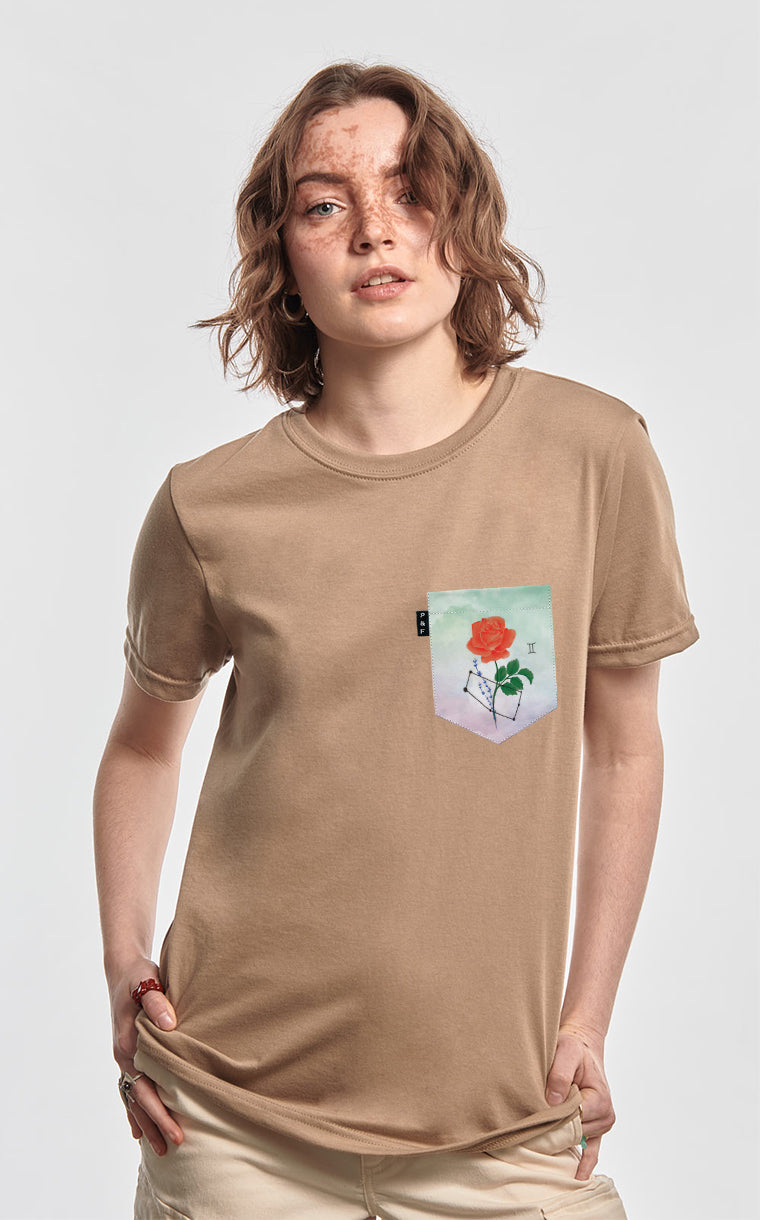 Gemini Cricket Boyfriend Pocket T-Shirt