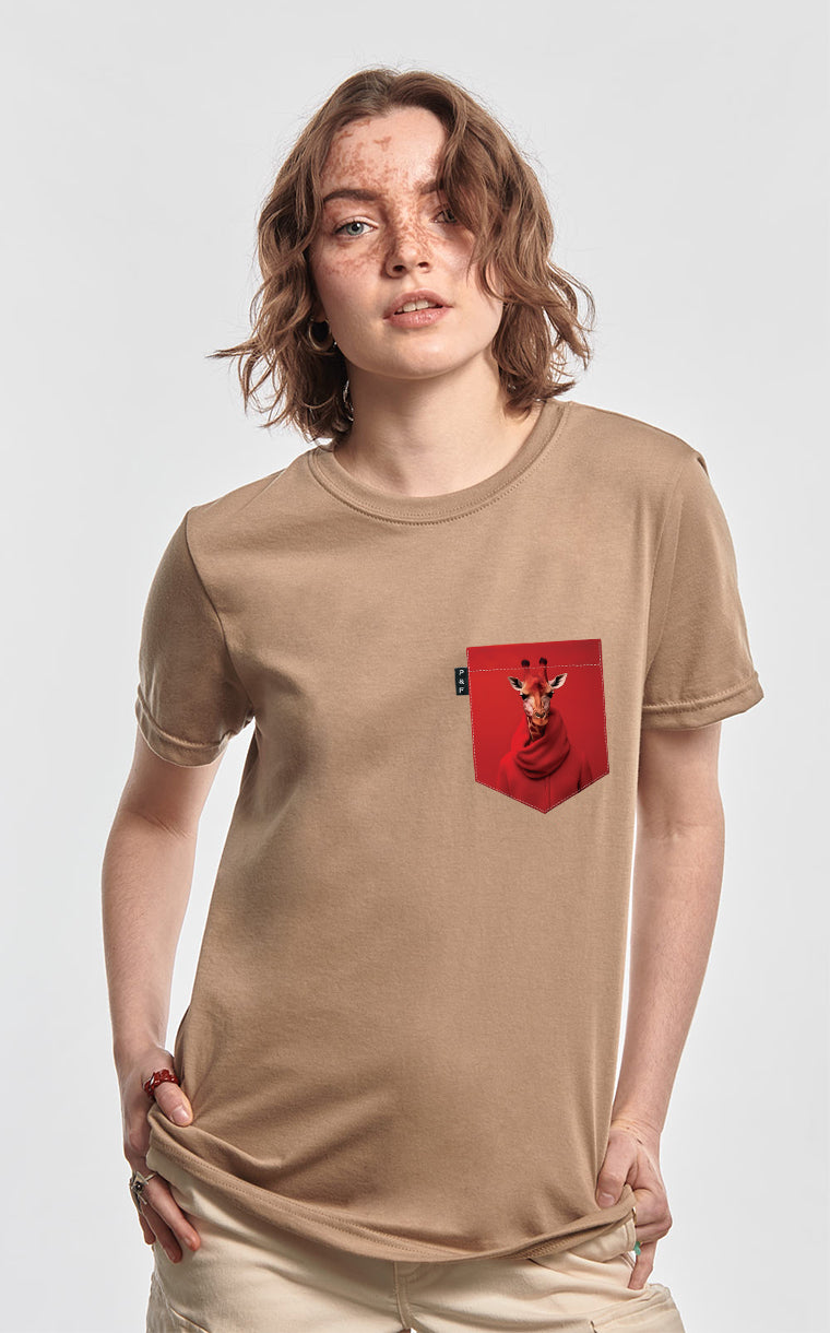 Armani Gorge-io Boyfriend Pocket T-Shirt