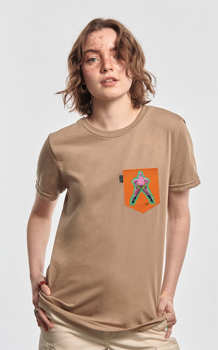 Patrick Lagacé Boyfriend Cut T-Shirt with Pocket