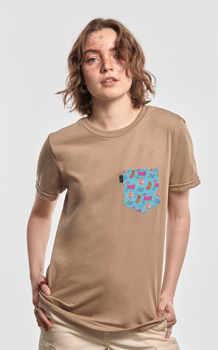 Pierre-Yves McSwim Boyfriend Pocket T-Shirt