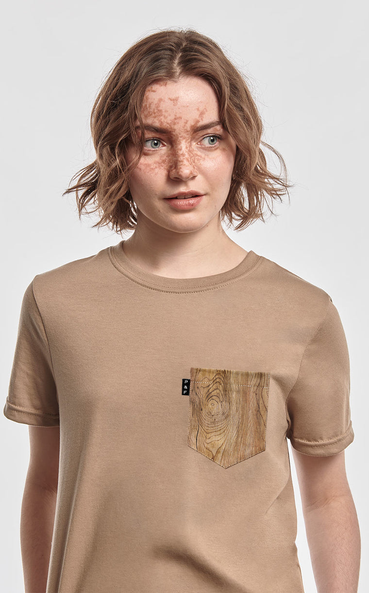 Floating Floor Boyfriend Pocket T-Shirt