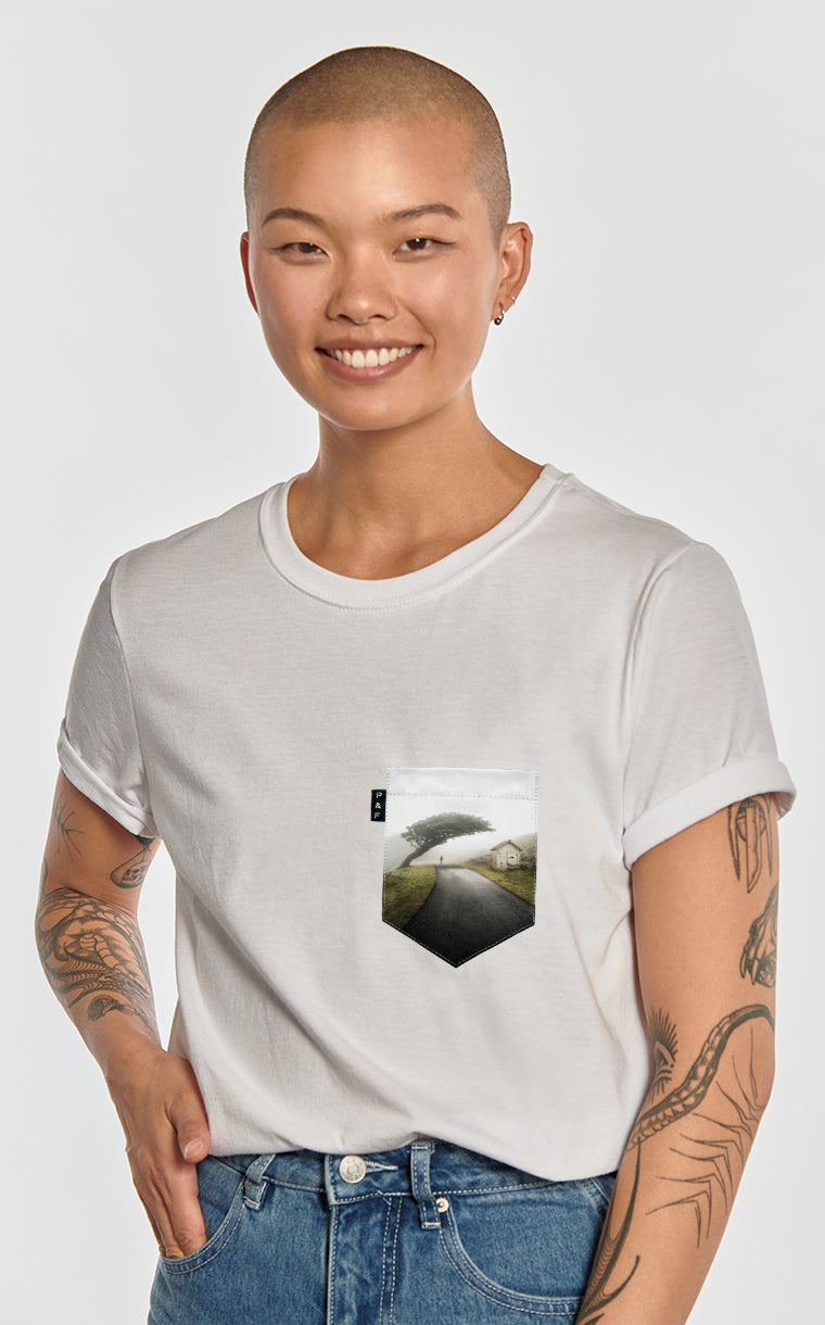 T-shirt coupe Boyfriend à poche Les Troncs