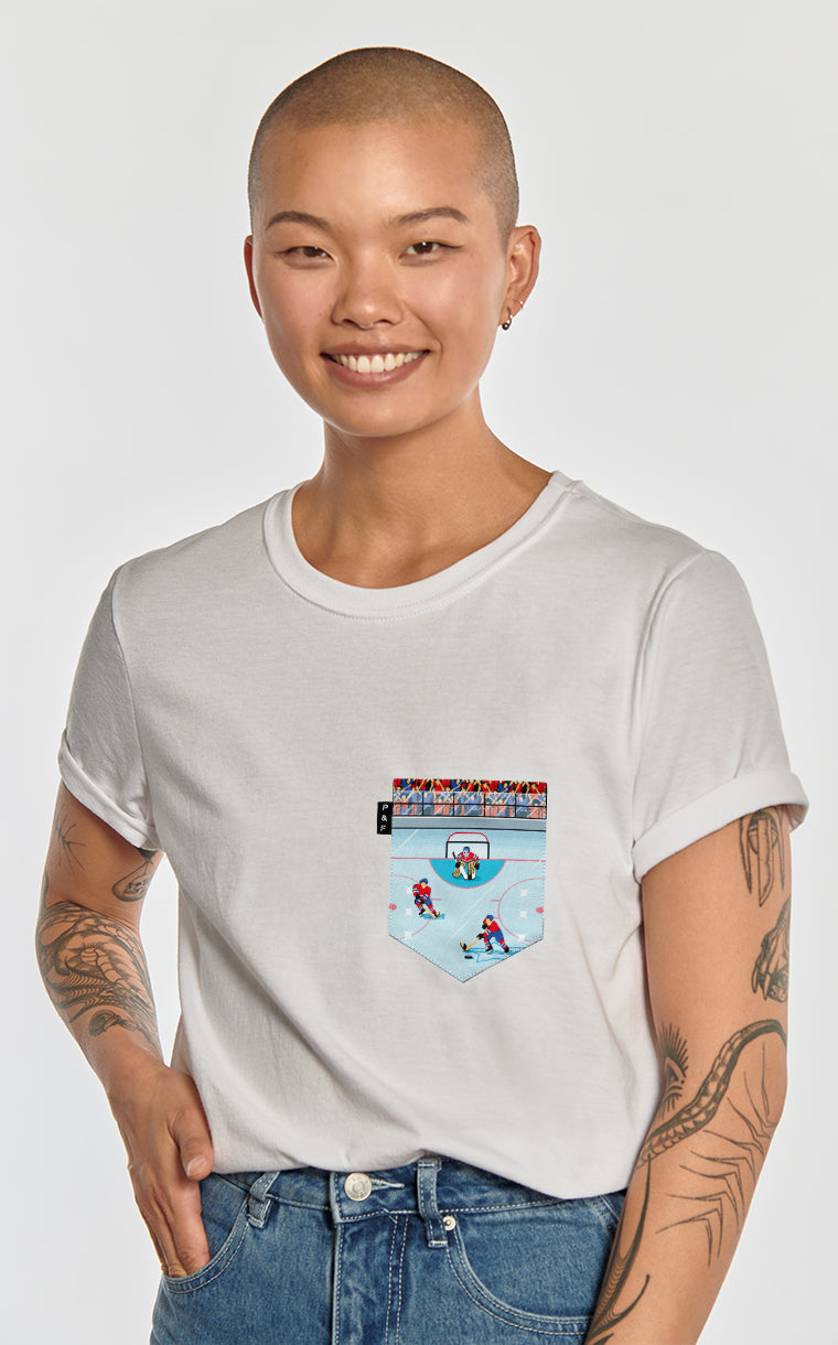 Boyfriend Fit Pocket T-Shirt No Helmet