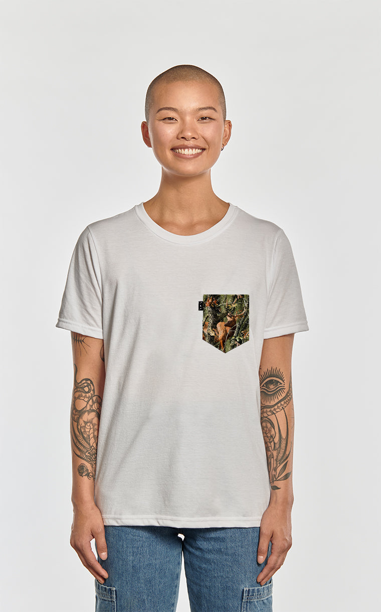 Boyfriend Fit T-Shirt with Pocket by Pourvoirien