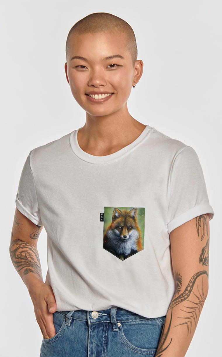 Samantha Fox Boyfriend Pocket T-Shirt