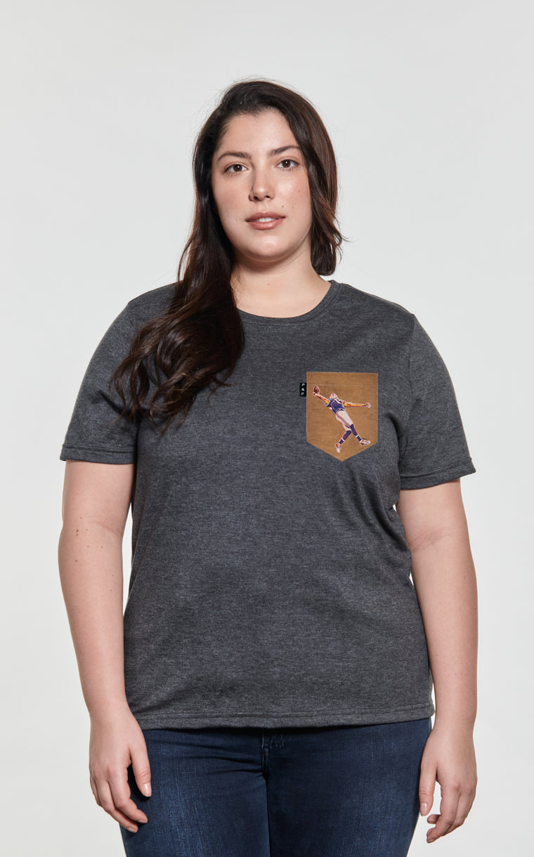 Boyfriend Fit Pocket T-Shirt Catch 'Em All