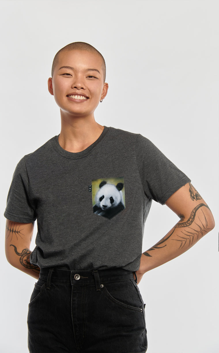 Panda Replay Boyfriend Pocket T-Shirt