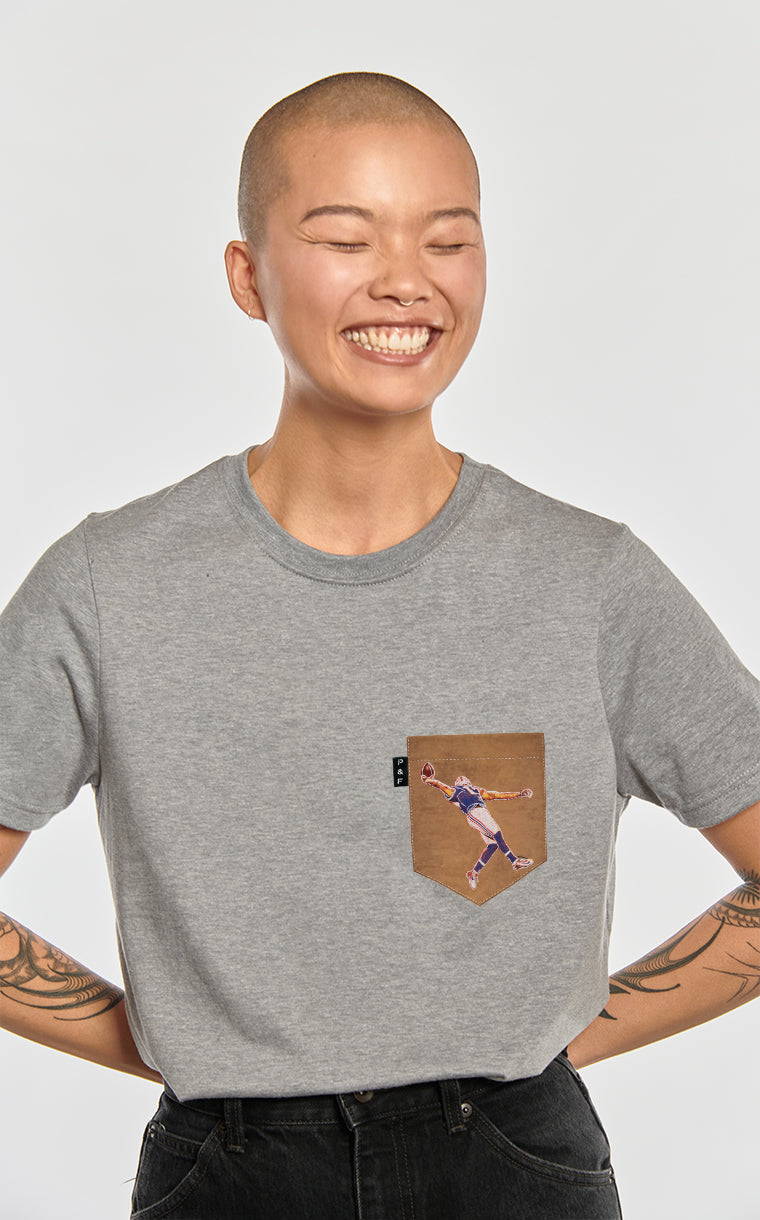 Boyfriend Fit Pocket T-Shirt Catch 'Em All