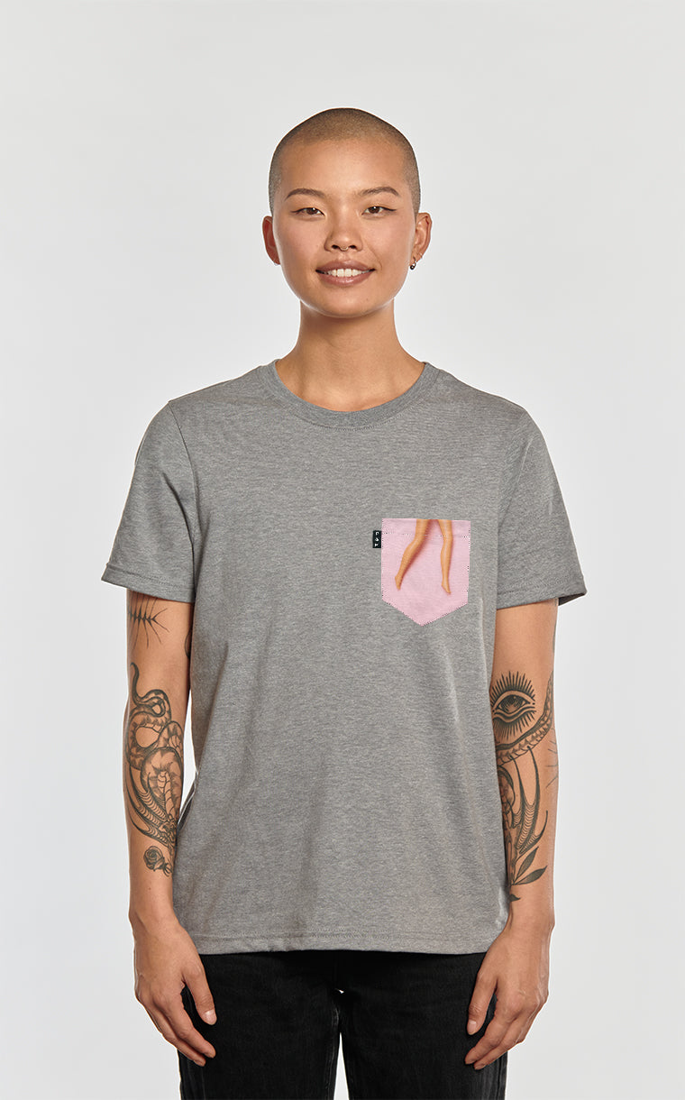 T-shirt coupe Boyfriend à poche Barbie resto bar grill