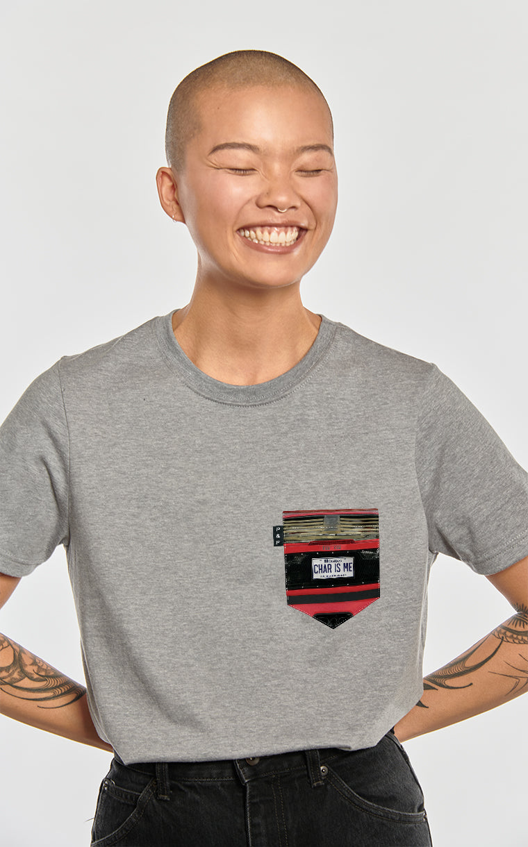 Char is Me Pocket Boyfriend Fit T-Shirt