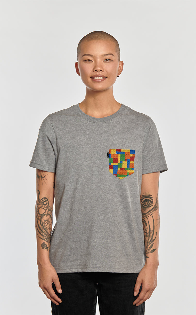 T-shirt coupe Boyfriend à poche Claude Lego