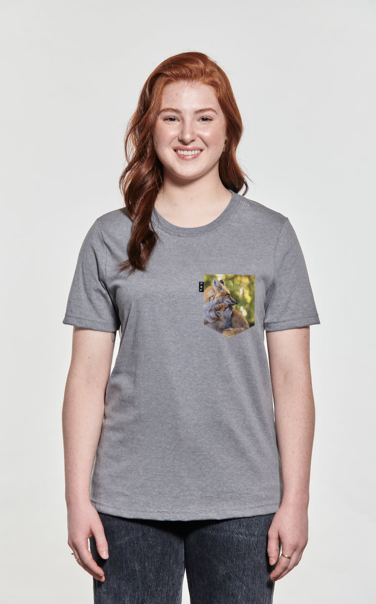 T-shirt coupe Boyfriend à poche Doux comme un regard