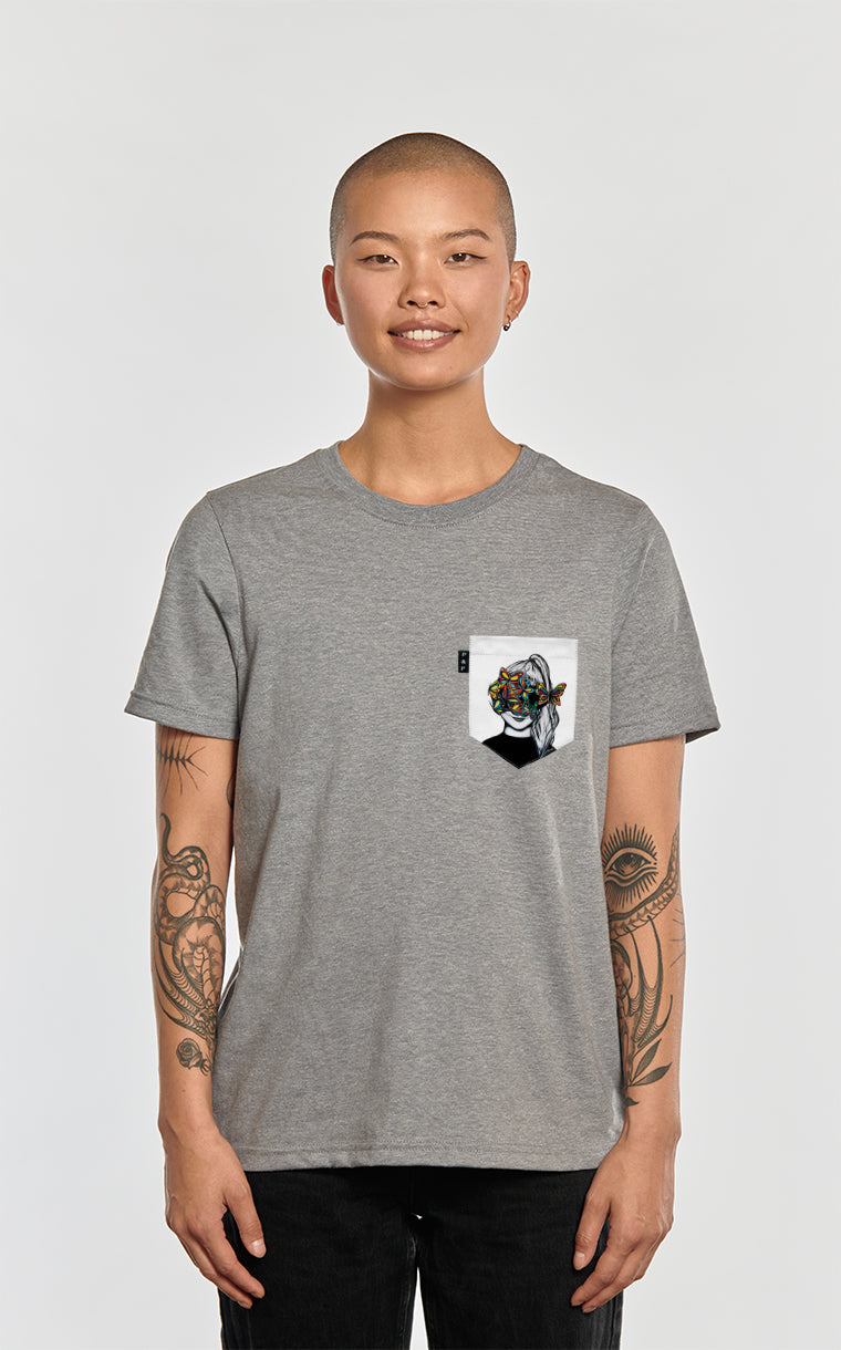 FND-Girls Boyfriend Pocket T-Shirt