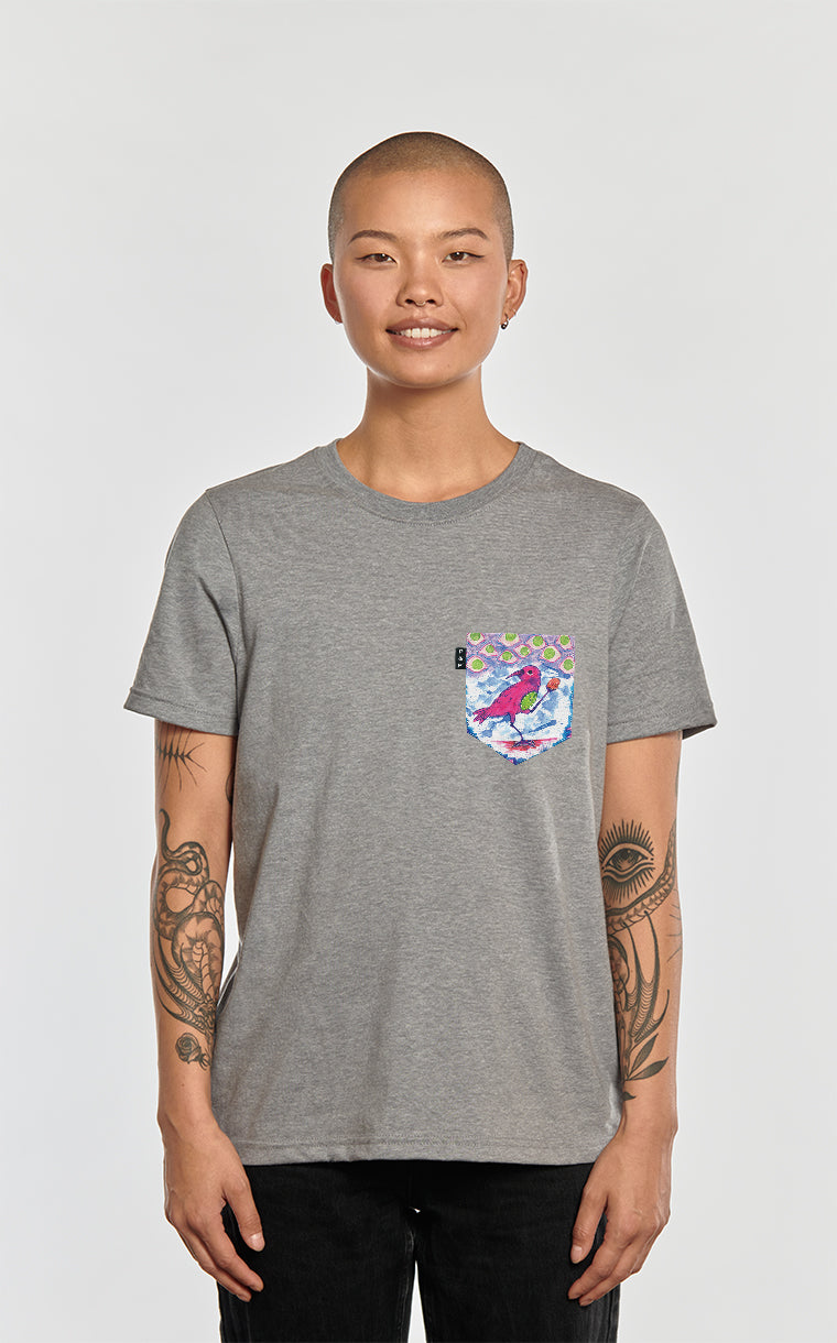 Bird Boyfriend Pocket T-Shirt Bird