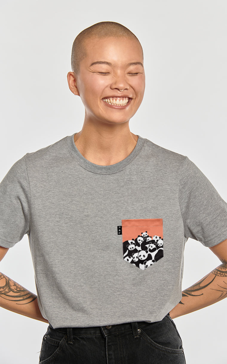 Pandawan Boyfriend Pocket T-Shirt