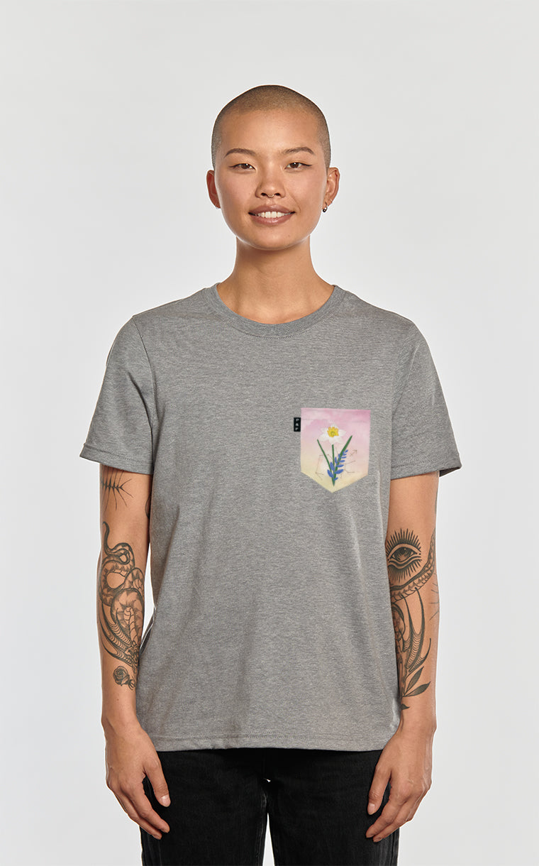 T-shirt coupe Boyfriend à poche Sans tort cent rancunes