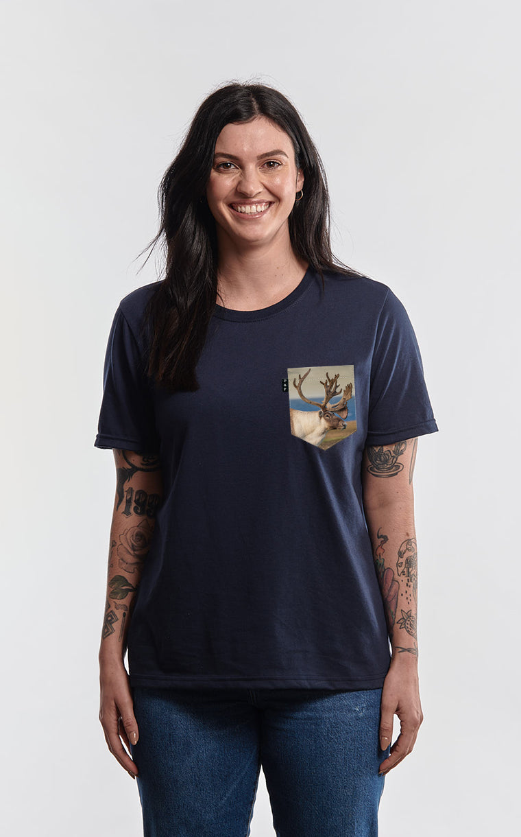 Boyfriend cut T-shirt with Thirty Sous pocket