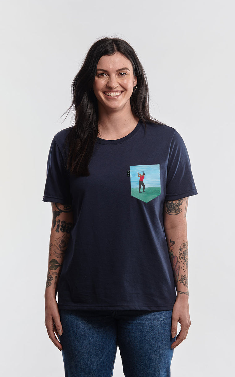 Club SandWedge Pocket Boyfriend Fit T-Shirt