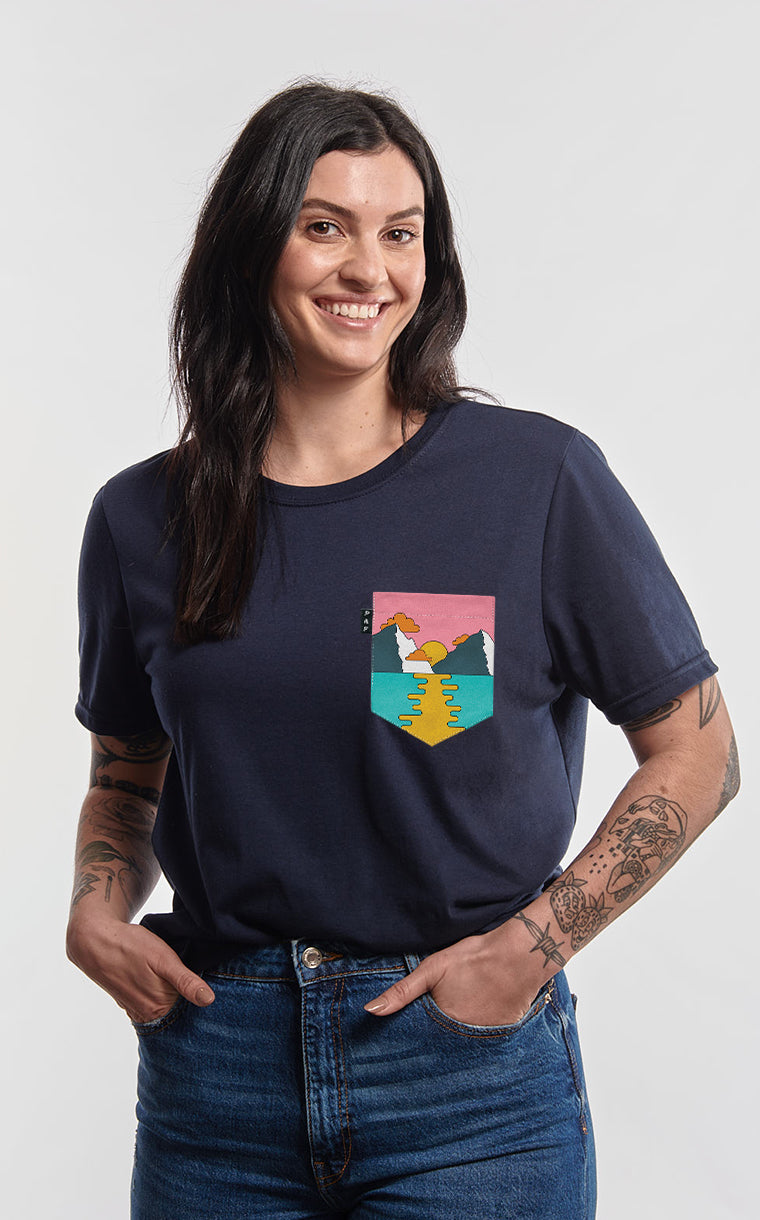 In the Valley (oh oh) Boyfriend Pocket T-Shirt