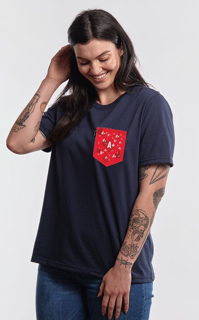 Hema A+ Boyfriend Pocket T-Shirt