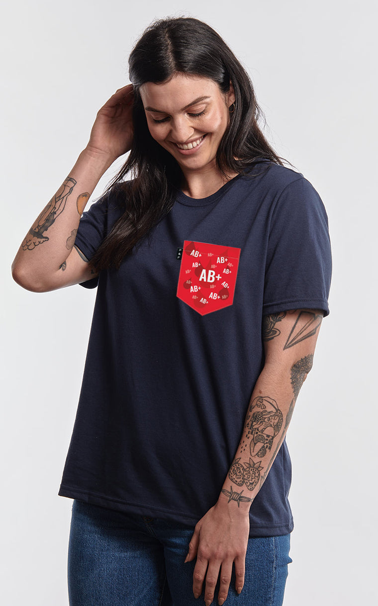 Hema AB+ Boyfriend Pocket T-Shirt