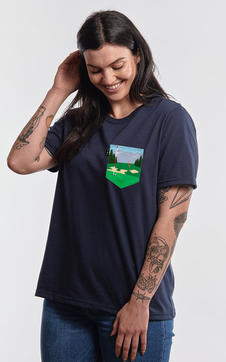 Boyfriend cut t-shirt with pocket The 19th