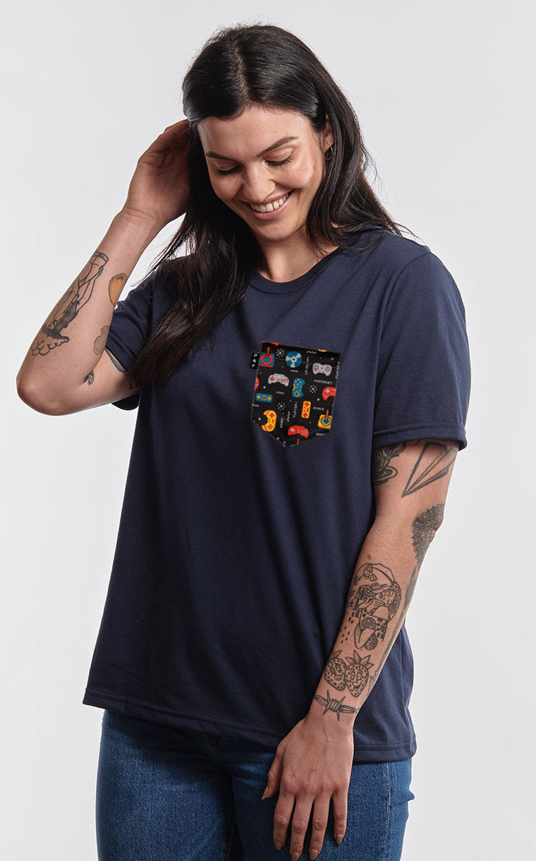 Nostalgia Pocket Boyfriend Fit T-Shirt