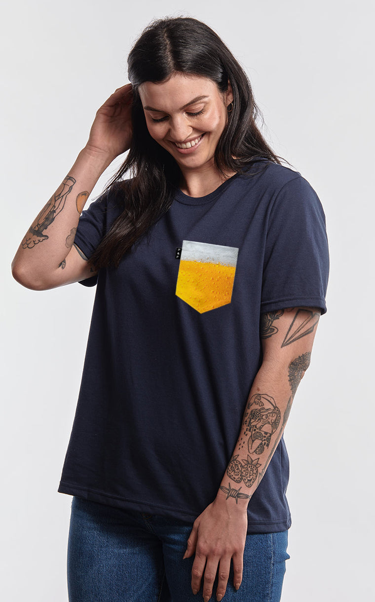 Boyfriend Fit T-Shirt with Pocket Point 0.8