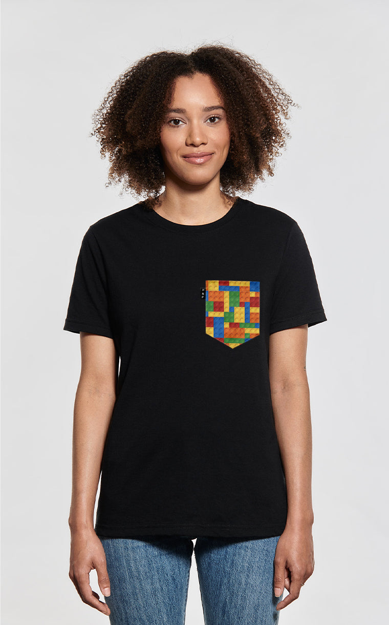 T-shirt coupe Boyfriend à poche Claude Lego