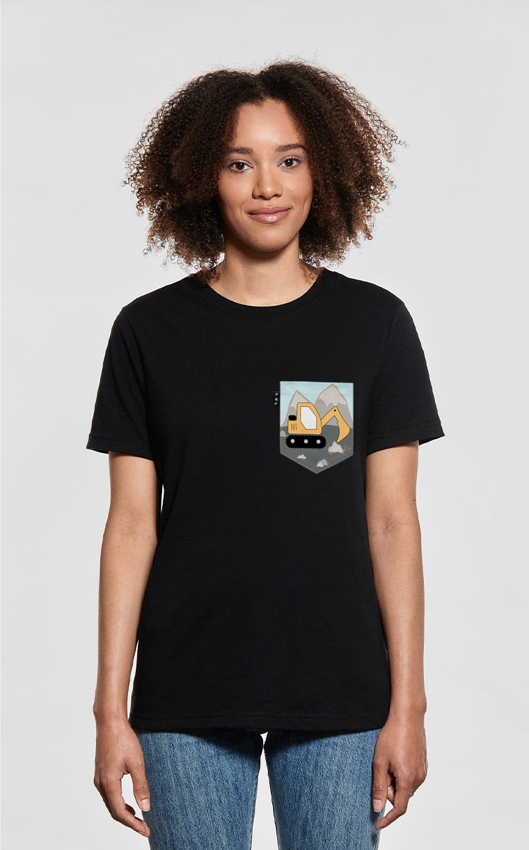 La Pelle Boyfriend Pocket T-Shirt