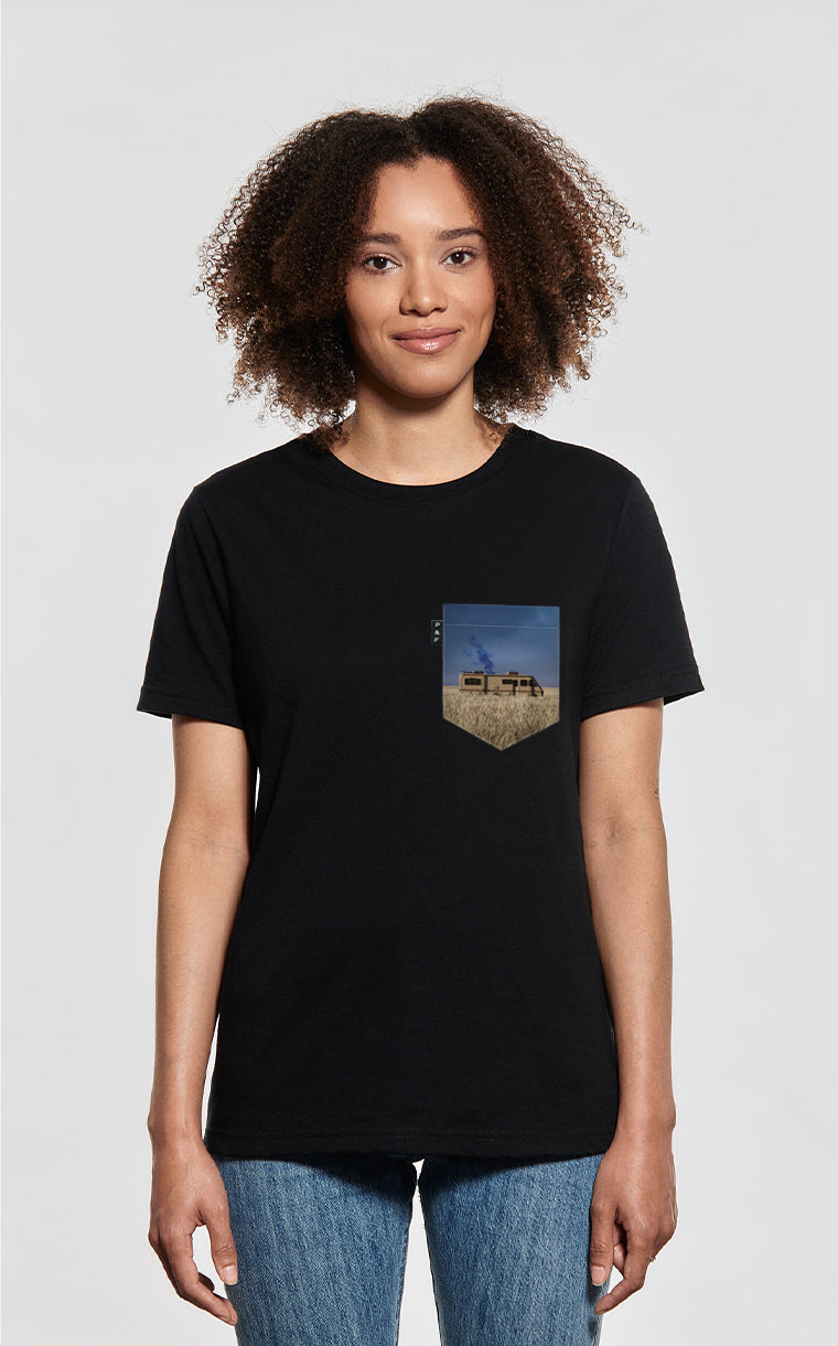 T-shirt coupe Boyfriend à poche Laitue Heisenberg