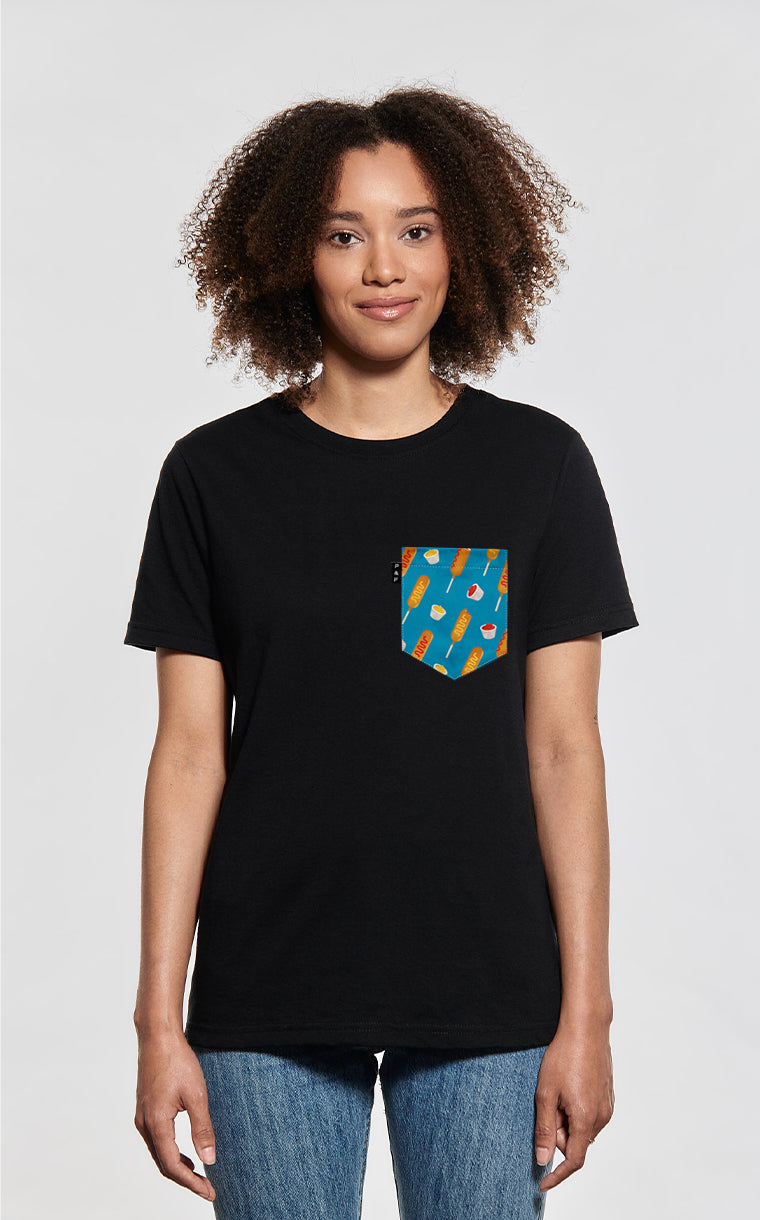 Sauce Six Boyfriend Pocket T-Shirt