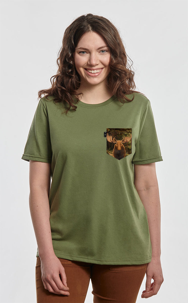 Buck Pocket Boyfriend Fit T-Shirt by Elk 2000