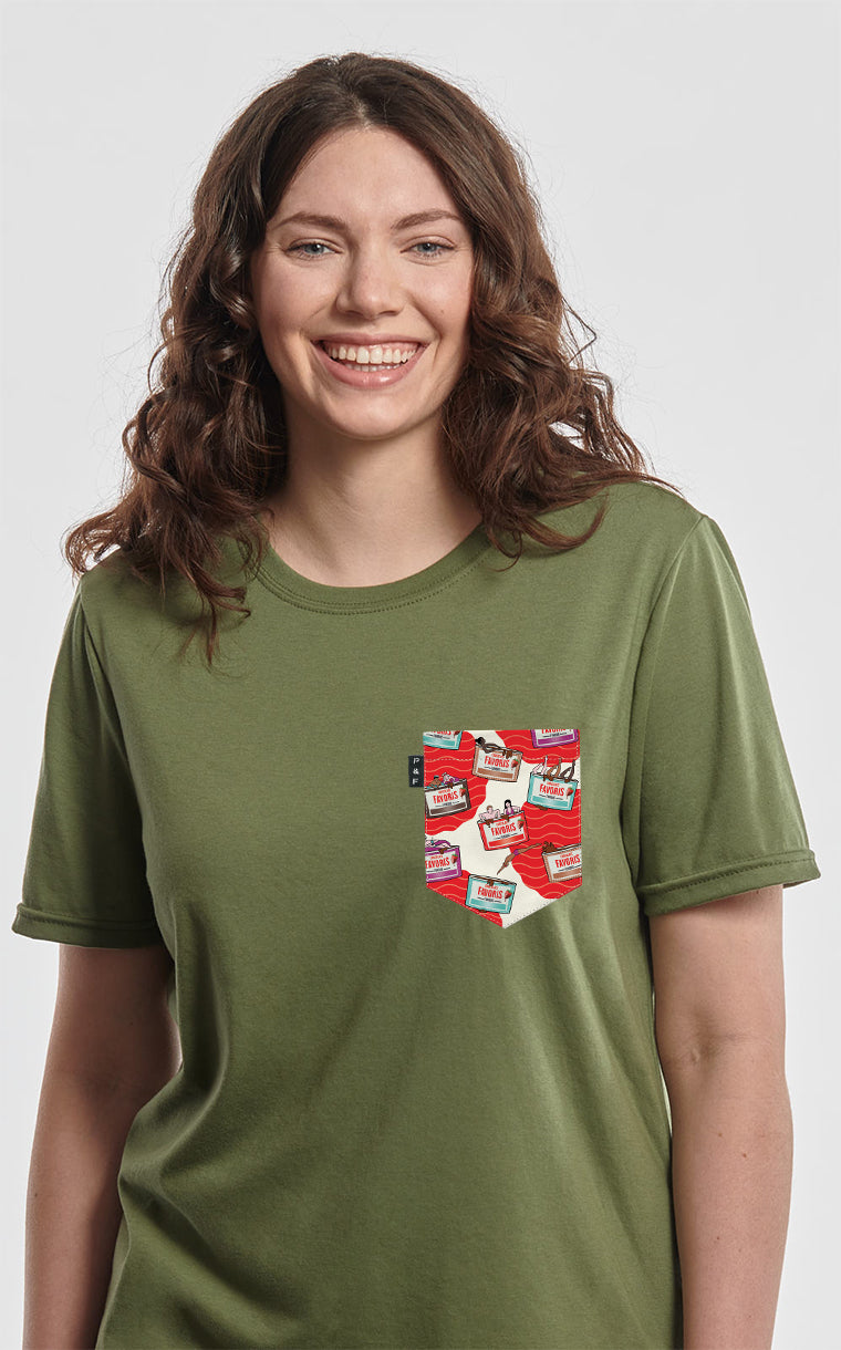 Chocolats Favoris Boyfriend Pocket T-Shirt