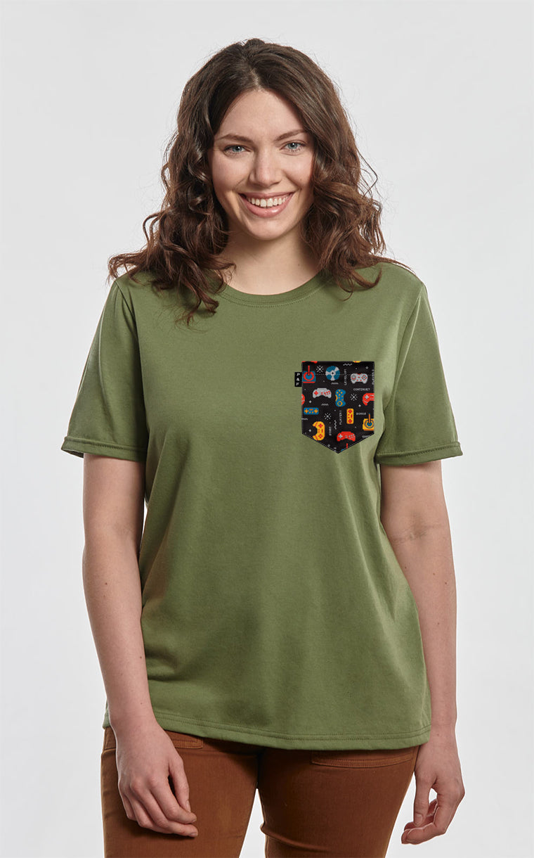 Nostalgia Pocket Boyfriend Fit T-Shirt