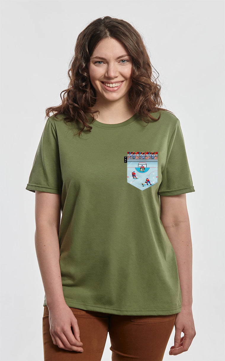 Boyfriend Fit Pocket T-Shirt No Helmet