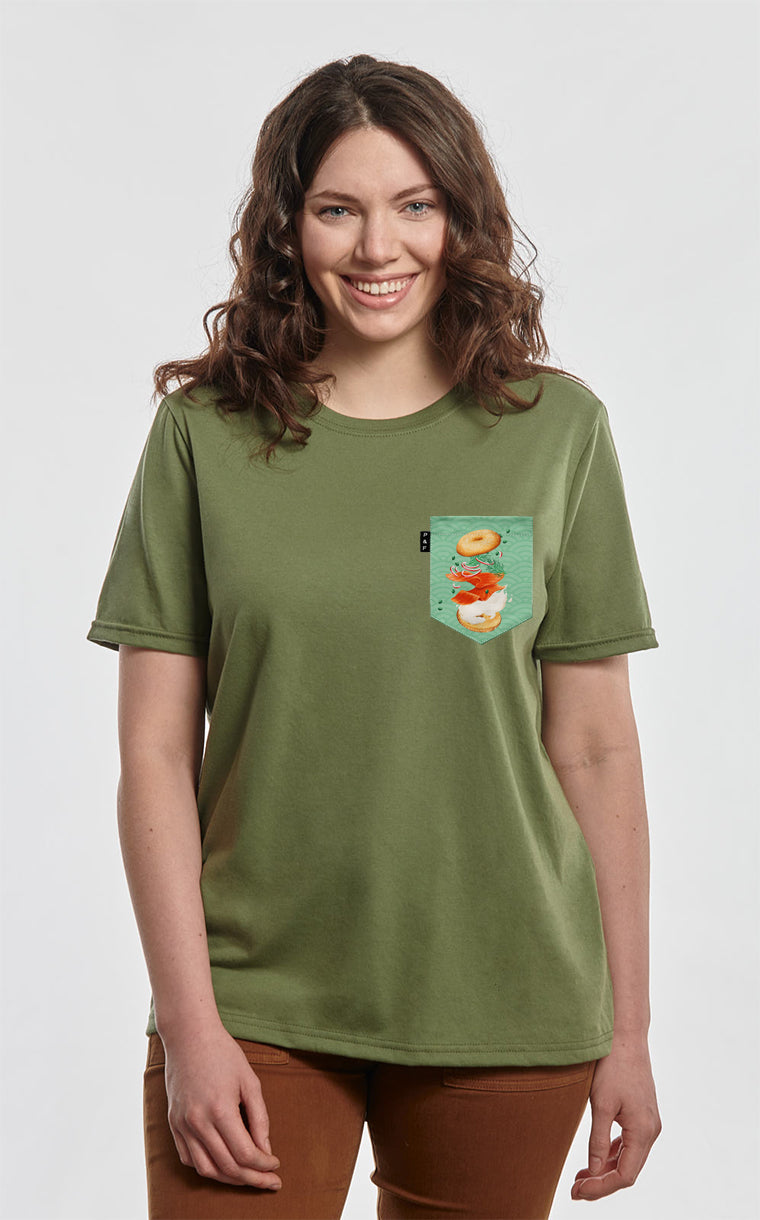 Peter Salmon Boyfriend Pocket T-Shirt