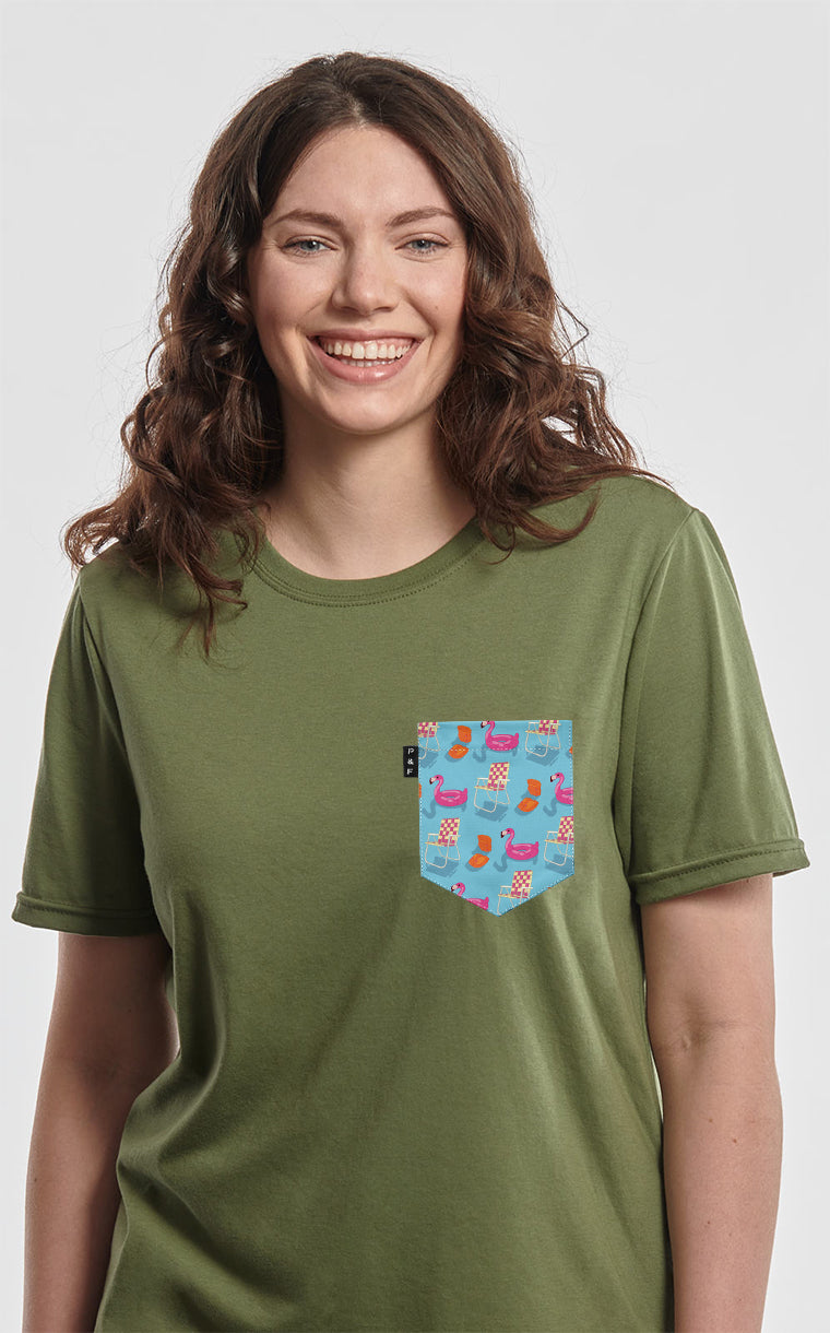 Pierre-Yves McSwim Boyfriend Pocket T-Shirt