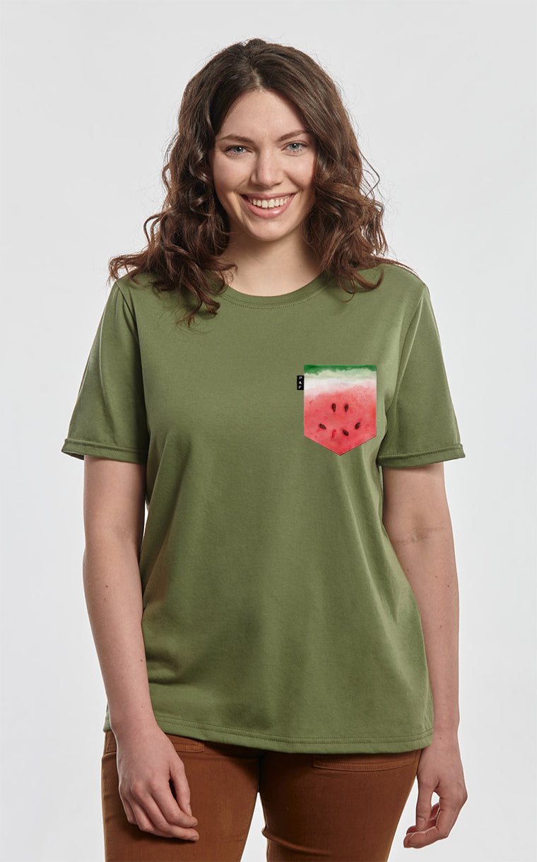 Post Melon Boyfriend Pocket T-Shirt