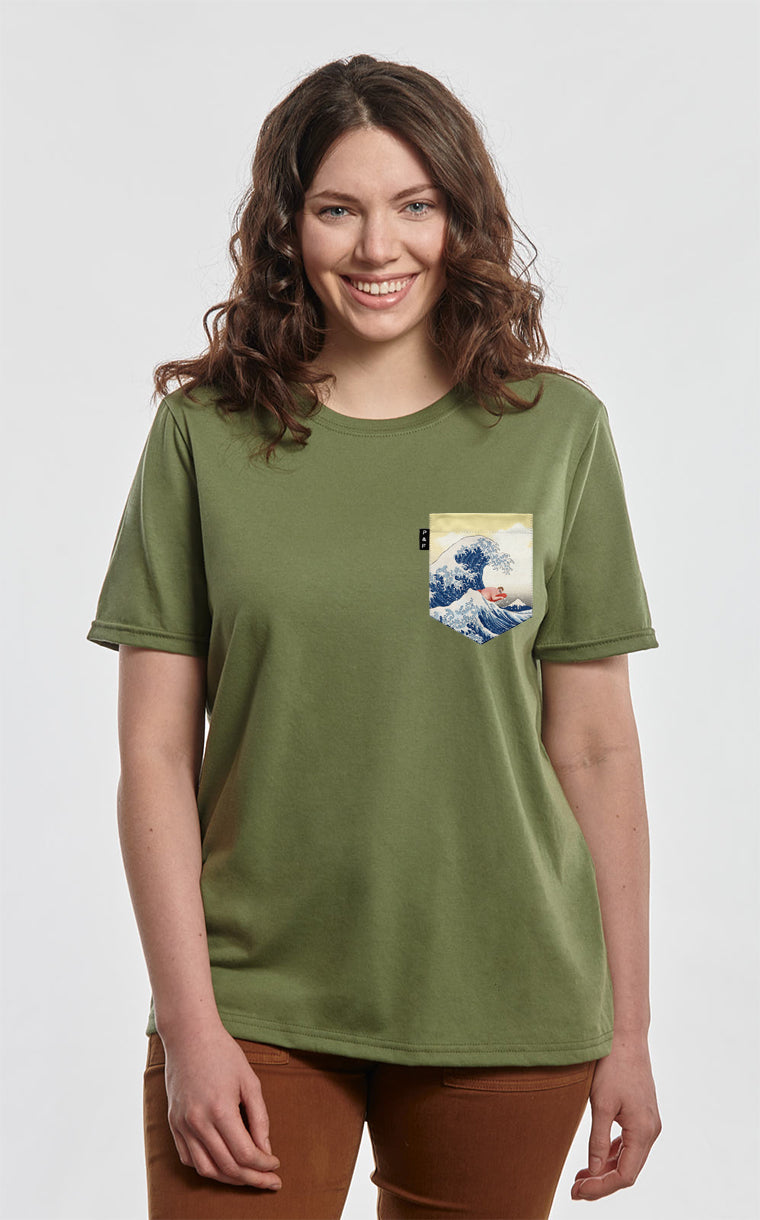 Tokyo Drift Boyfriend Pocket T-Shirt