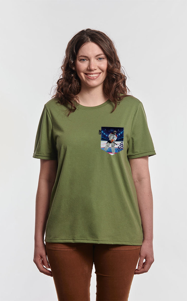 Toronto Maple Laughs Boyfriend Pocket T-Shirt