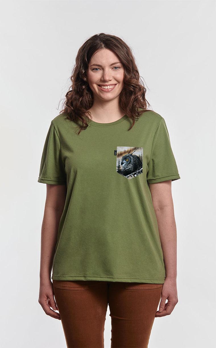 TorticOWLis Boyfriend Pocket T-Shirt