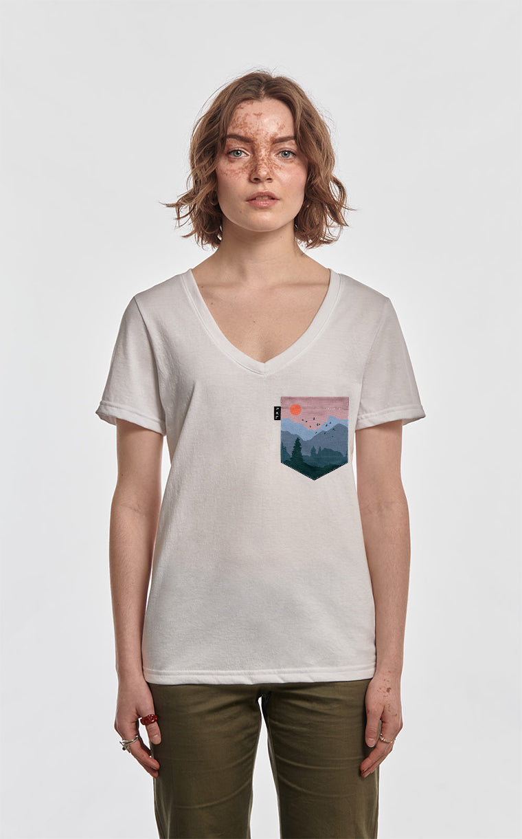 Brokeback Mountain Pocket Semi-Fitted V-Neck