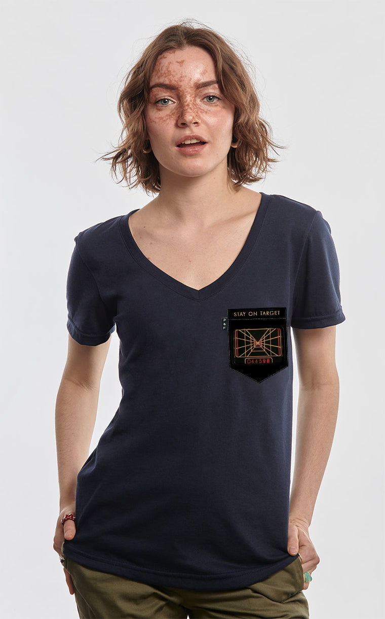 Lucky Luc Semi-Fitted V-Neck with Pocket