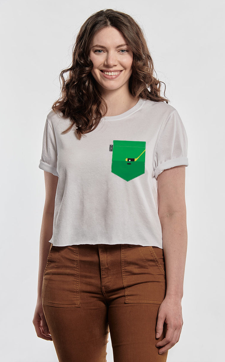 Mulligan Pocket Crop Top T-Shirt